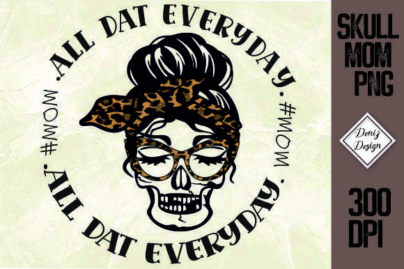 All Day Mom Mode Skull: An Embroidery Review