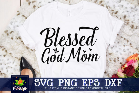 Blessed God Mom: A Heartfelt Embroidery Design for Meaningful Makes