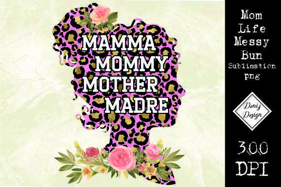 Mom Life Messy Bun Sublimation: An Embroidery Review