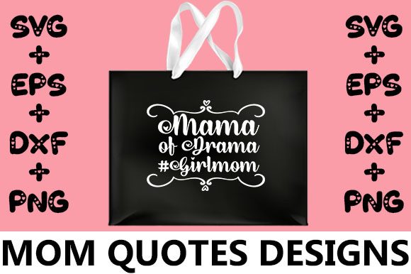 MOM Mama of Drama Girl-mom: A Real Designer’s Take on Using This Embroidery Design