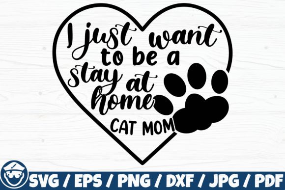 Stay-at-Home Cat Mom Embroidery Design: Cute, Cozy, and Commercially Viable?